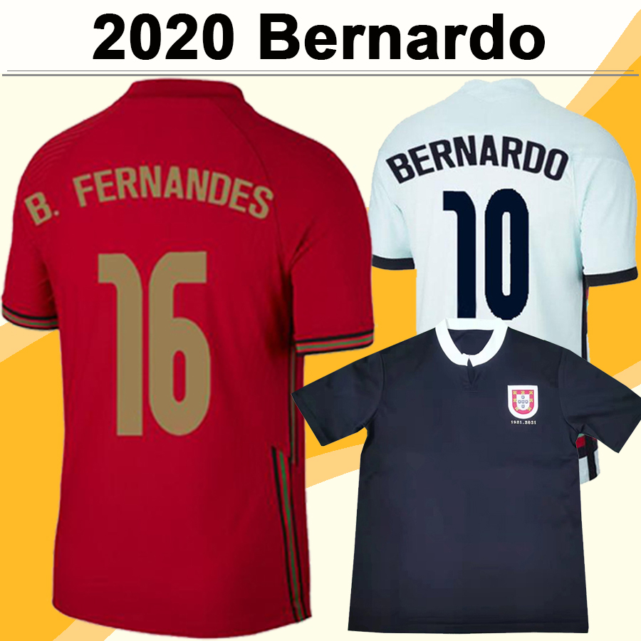 

2021 JOAO FELIX BERNARDO PIZZI Mens Soccer Jerseys National Team B. FERNANDES J. MOUTINHO RUBEN DIAS RUBEN NEVES Home Away 100th Football Shirt, Qm802 2021 away no patch