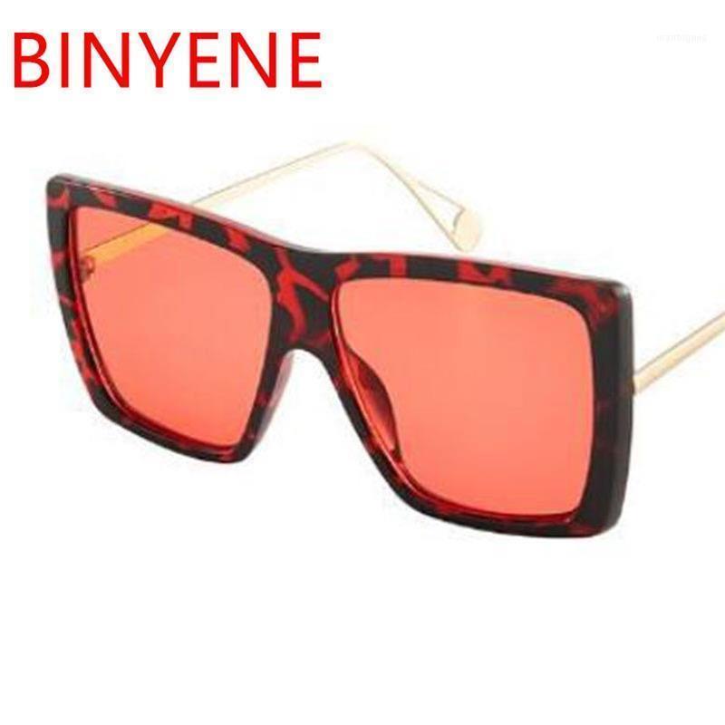 

Sunglasses 2021 Square Women Fashion Oversized Sun Glasses Metal Leg Female Men Retro Optical Transparent UV4001