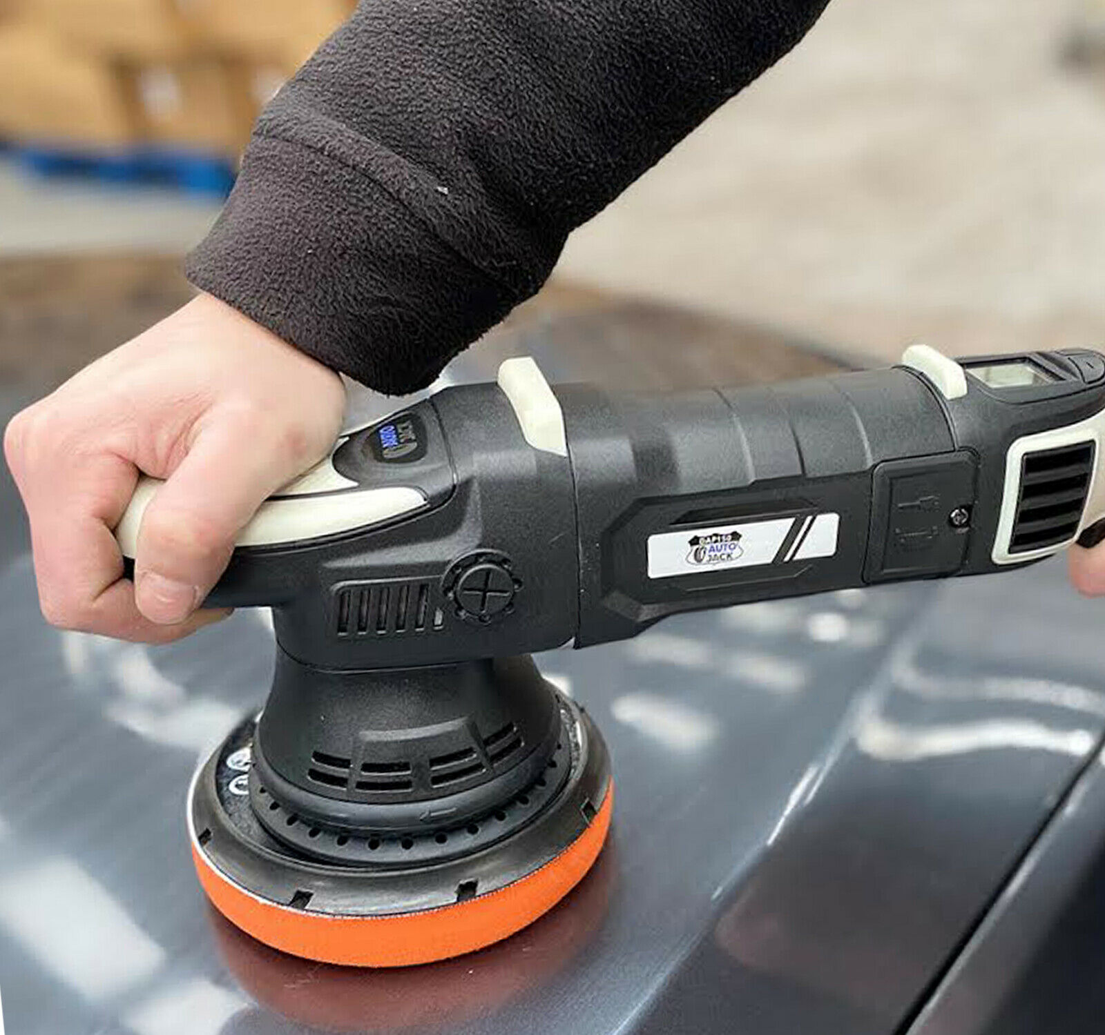 

New product Polisher Professional 150mm Dual Action Buffer Car Polishing Waxing