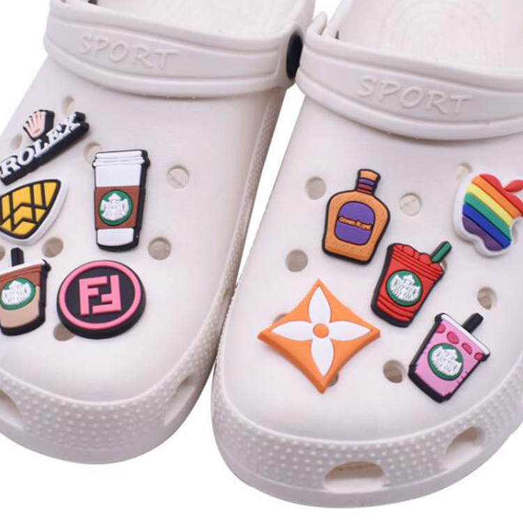 

PVC Croc Shoe Charms Fashion Accessories Buckles Clog Bracelet Decorations Part