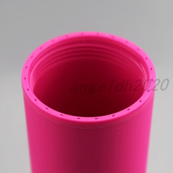

16oz Acrylic Skinny Tumblers Matte Colors Double Wall 500ml Tumbler Coffee Drinking Plastic Sippy Cup With Lid Straws-Free shipping, Customize
