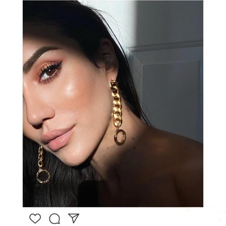 

Fashion Dangle & Chandelier gold earrings aretes orecchini for women party wedding lovers gift jewelry engagement with box, Silver