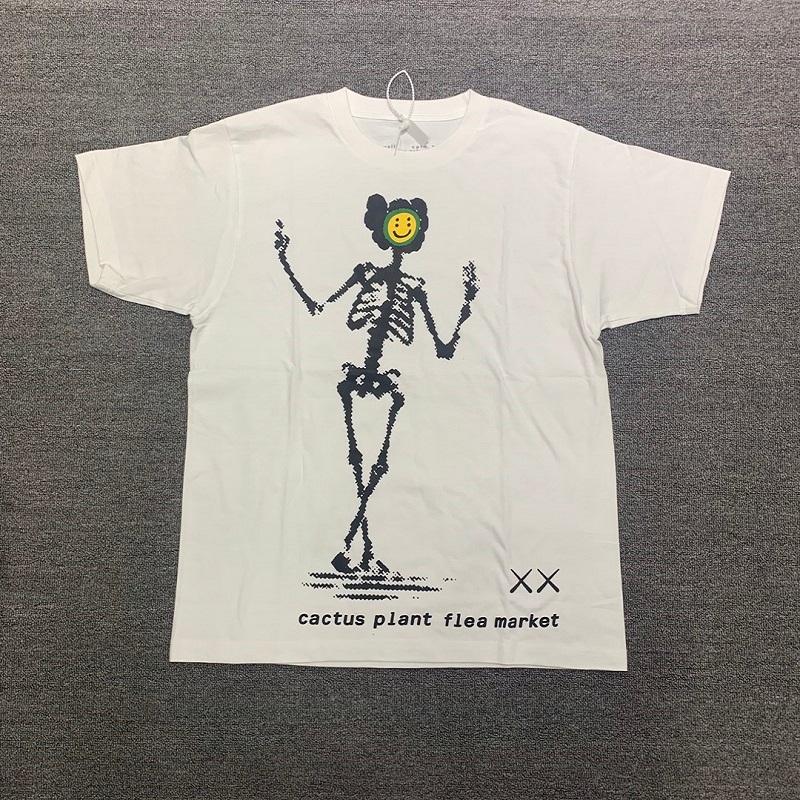 

Men' T-Shirts 22SS Classic Skeleton Print CPFM.XYZ T Shirt Men Women EU Size 100% Cotton CPFM Tees Fashion Summer Haikyuu Techwear, Black