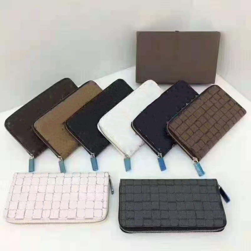 

Woman long wallet purse women Original Bag high quality fashion wallets 20, Classic flower brown + red