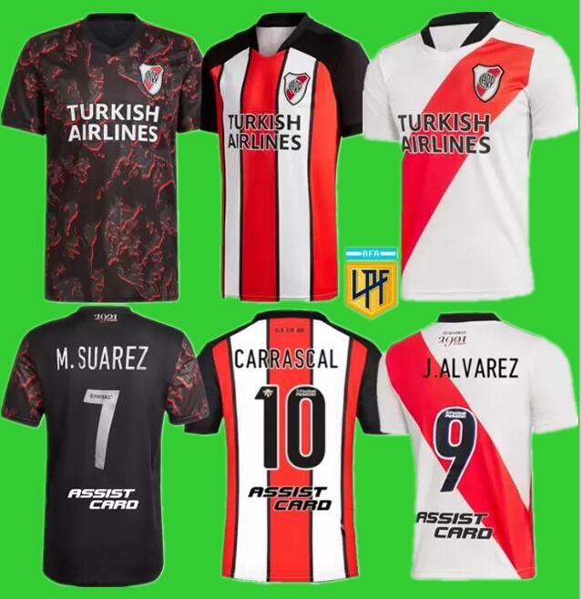 

2021 2022 River Plate soccer jersey home away 3rd 21 22 CARRASCAL ROMERO Alvarez PONZIO M. SUAREZ DE LA CRUZ CAMPEON LIBERTADORES football shirts, 21 22 away afa jersey