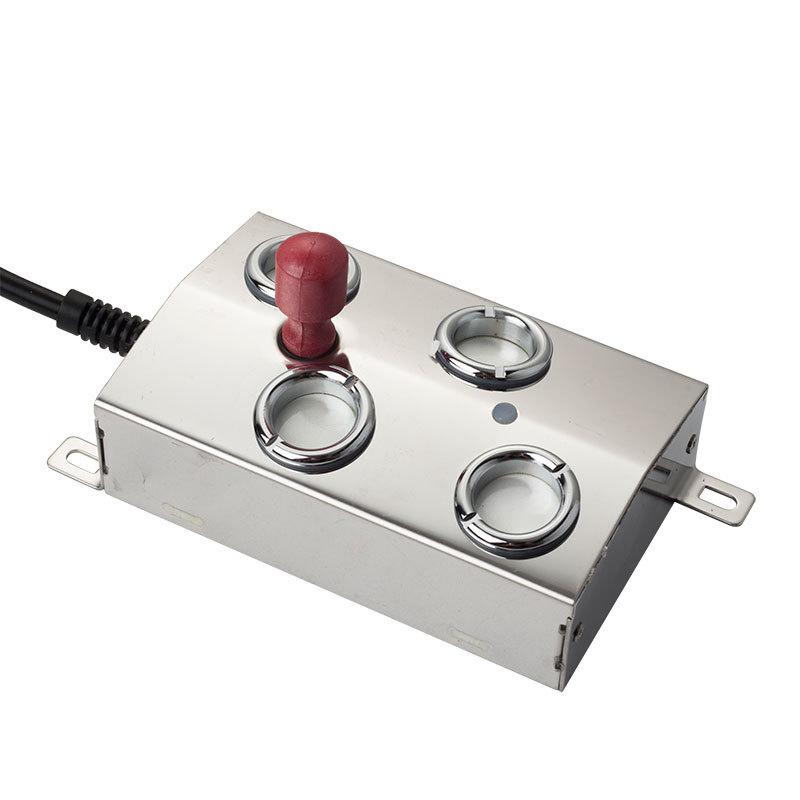 

Humidifiers 4 Head Ultrasonic Mist Maker Fogger Stainless Steel Humidifier Aeromist Hydroponics Nebulizer Water Fountain Pond Atomizer