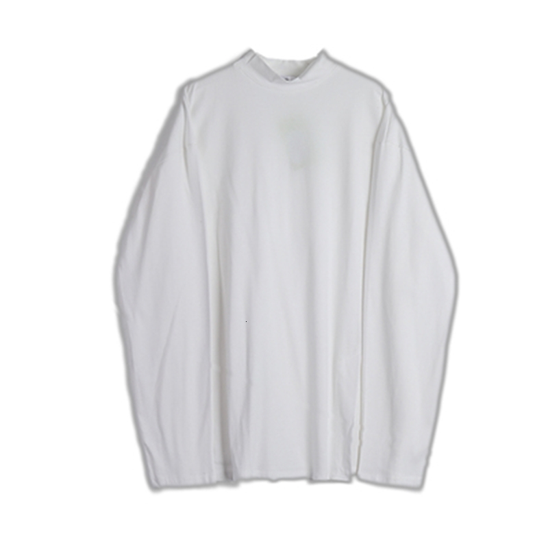 

2021 New Tide Brand Solid Color Wild Long-sleeved T-shirt Cotton Bottoming Shirt Loose Jwrh