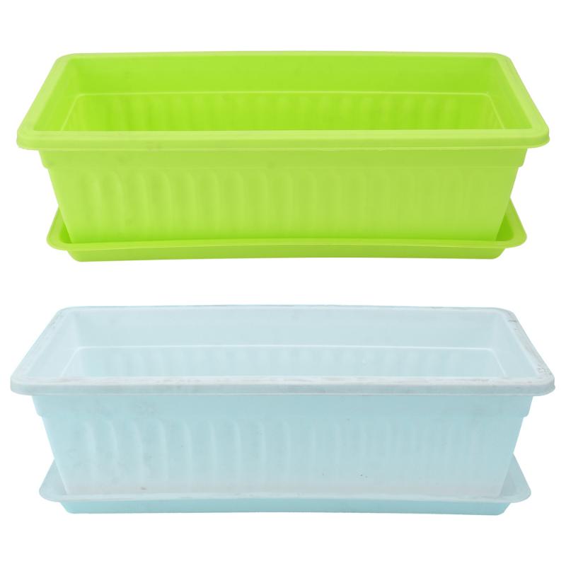 

Planters & Pots 2 Sets Of Vegetable Balcony Indoor Planting