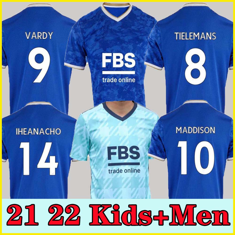 

Leicester soccer jersey 21 22 football shirt CITY 2021 2022 VARDY NDIDI MADDISON IHEANACHO TIELEMANS GRAY BARNES MORGAN RICARDO uniforms Men + kids kit, 21 22 away +patch