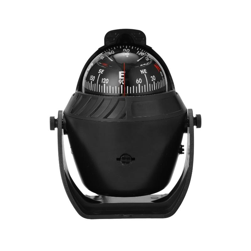 

High Precision Marine Pivoting Compass Adjustable Boat Car Navigational Positioning Compass with LED Light