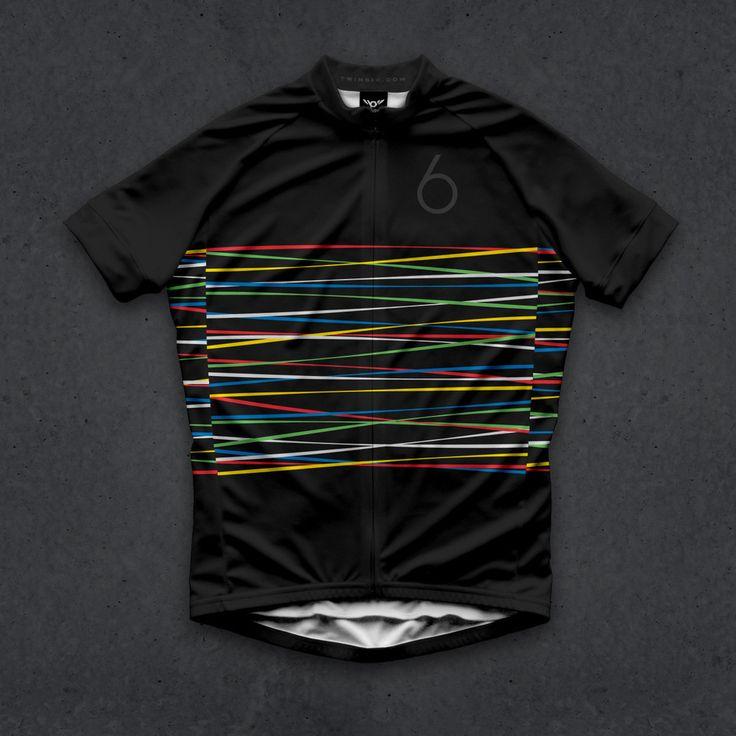 

Summer Mens Twin Six 6 Cycling Jersey Short Sleeve Mtb Bike Clothing Ropa Racing Bicycle Clothes tops only, 13