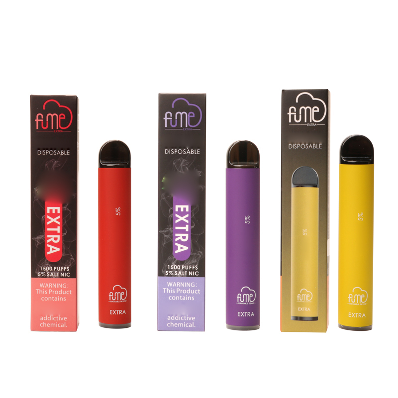 

Factory Wholesale 10+ Colour Fume Extra 1500 Puffs Cartirdges Vapor 850mAh Battery Pre-Filled Disposable Vape Pen