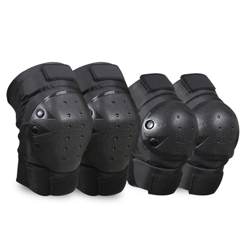 

Motorcycle Armor Motocross Riding Knee Elbow Protection Pads Skates Snowboard Ski Tactical Sports Safety Guard Protector