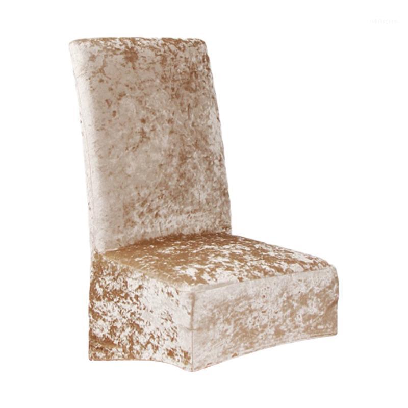 

Dining Chair Covers Stretch Living Room Seat Velvet Washable Slipcovers