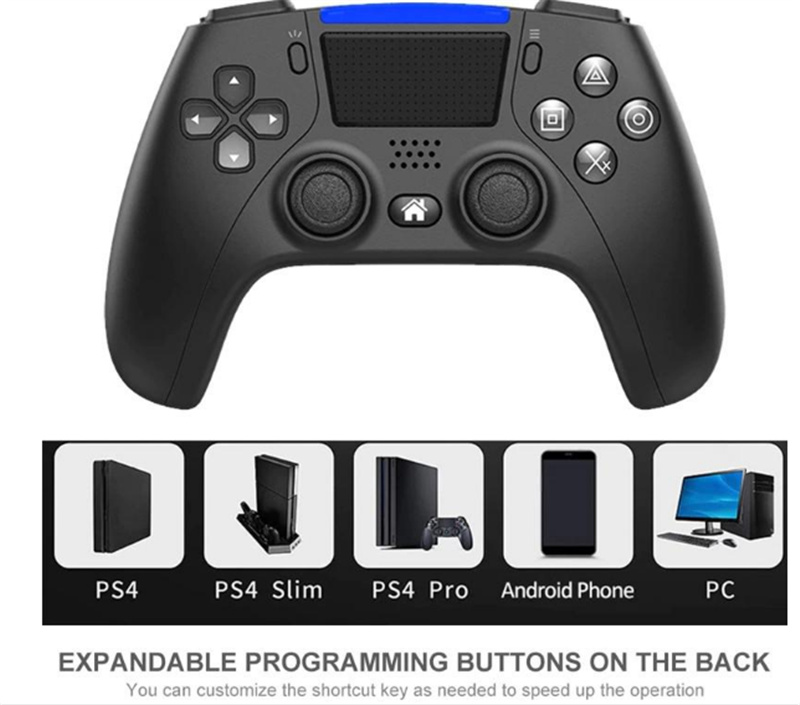 

2021 NEW Wireless Bluetooth Controller for PS5 PS4 Shock Controllers Joystick Gamepad Game Controller With Package Fast shipping