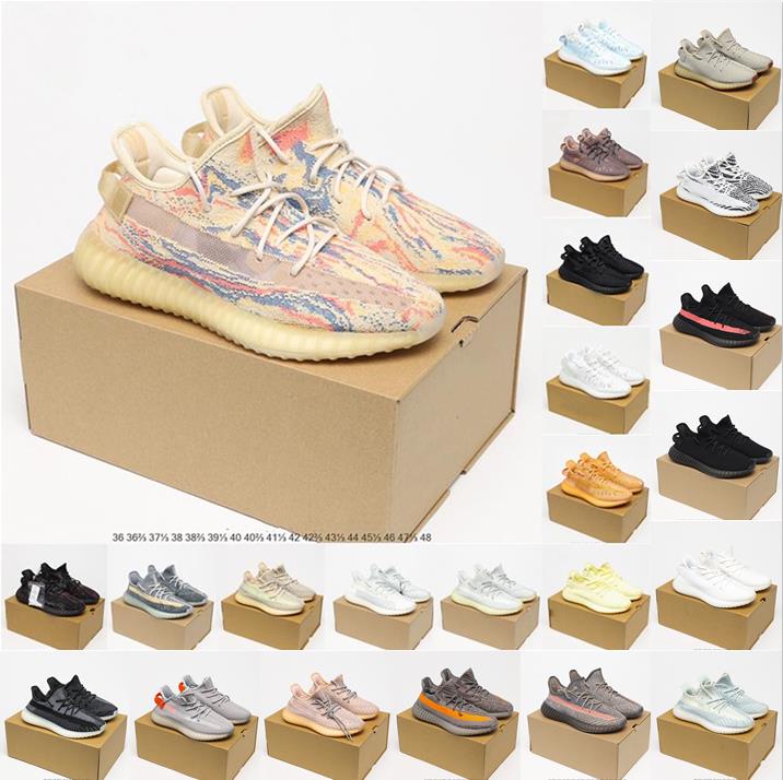 

2021 Top Quality kanye v2 Men Woman Mesh Running Shoes Tail Light Pearl Stone Cinder 3M Static Black Reflective Mens Womens west Outdoor Flat Sport Trainers Sneakers, I need look other product