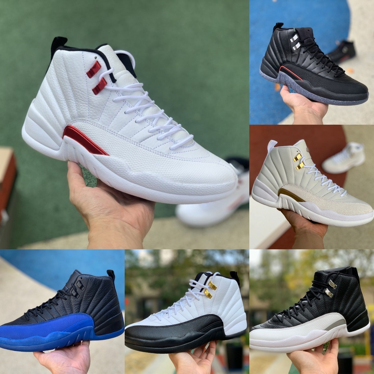 

Jumpman Utility Grind 12 12s Mens High Basketball Shoes Jorden Playoff Indigo Flu Game Dark Concord OVO White Grey Reverse Taxi Fiba Gamma Blue Trainer Sneakers, Please contact us
