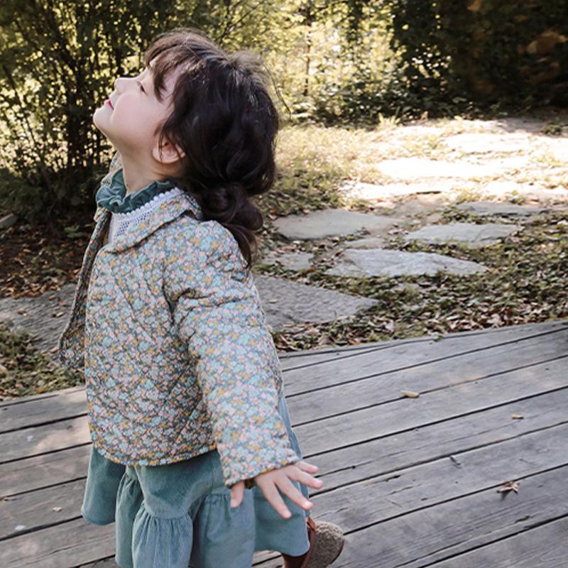 

Down Coat Winter 2021 Comfortable Fashion Girl Cute Sweet Thick Toddler Jacket Kids Clothes Girls, Blue;gray