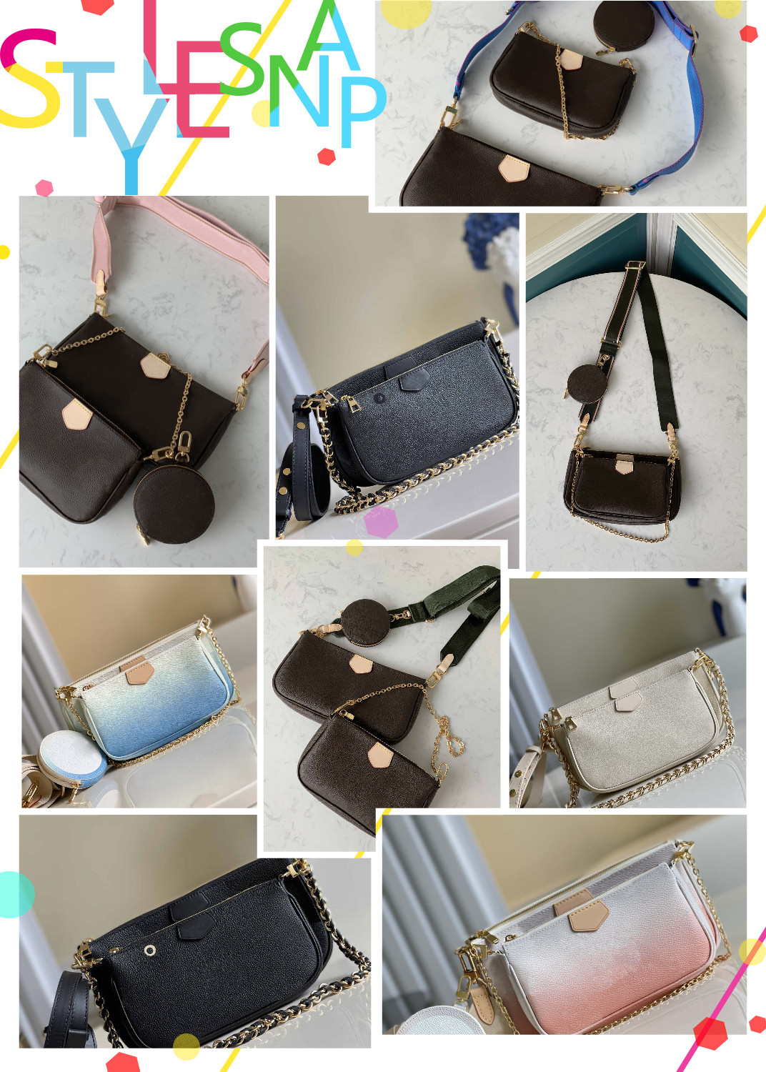 

now latest fashion luxurys designers G# Bags, men and women Shoulder bag, handbags, backpacks, messenger bagss, Waist pack.wallet. top quality Real leather #m44823, Not for sale