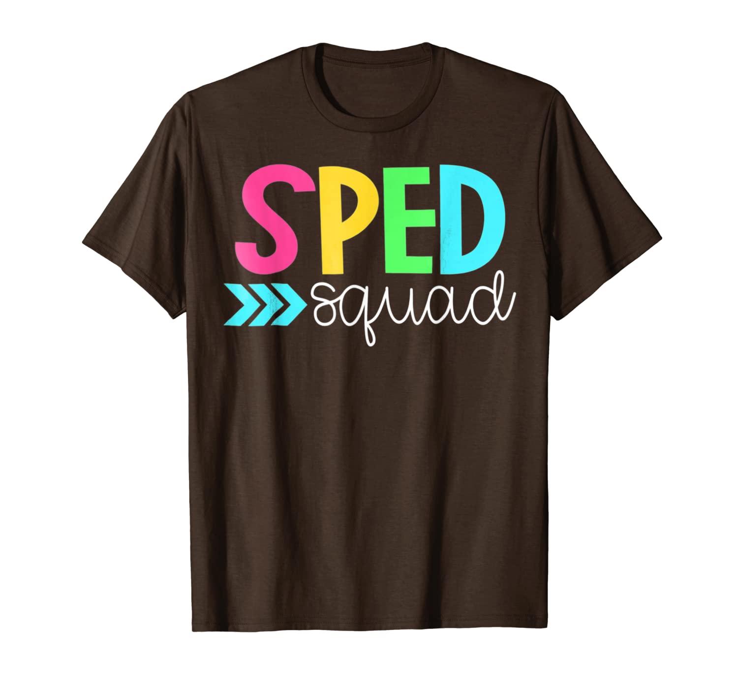 

special education shirts - sped team squad t-shirt t-shirt, White;black