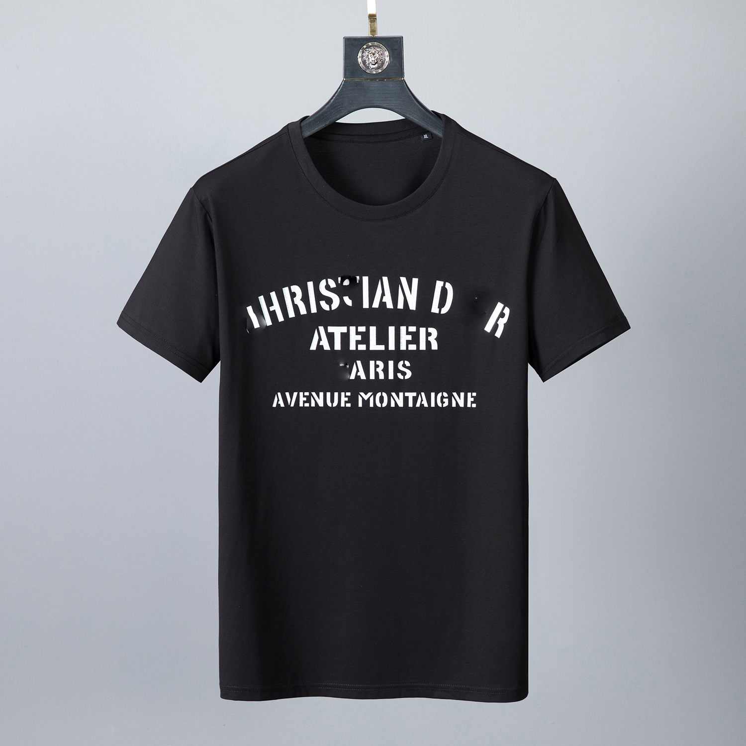 

2022ss Short sleeve high quality heavy craft tops round neck Men's Plus Tees & Polos with cotton printing and embroidery Asian size M-4XL.FF29, White