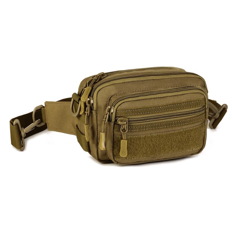 

Waist Bags Eworld Multipurpose Handbag Utility Tactical Pack Outdoor Bag Travel Sports Messenger Moto Biker, Black