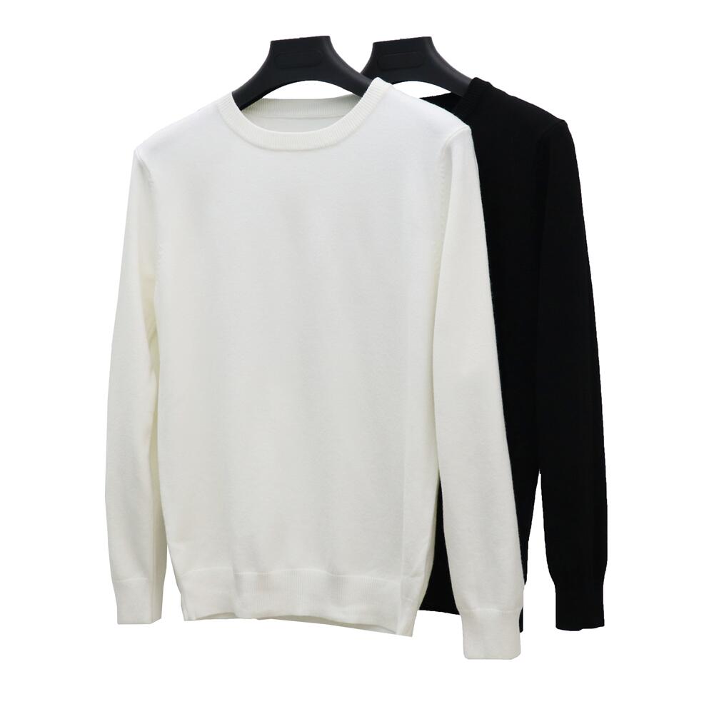 

Men Pullover Sweater High Quality Long Sleeve Knitted Sweater Spring Autumn Classic Women Crew Neck Jumpers Simple Solid Casual Sweatshirt Mens Knit Clothing, 2121
