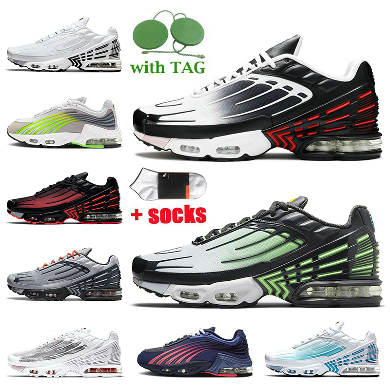 

Womens Mens Running Shoes 3 Plus Black Grey Ghost Green Aqua Trainers Big Size us 12 Triple White Topography Pack Crimson Red Outdoors Sports Sneakers, B43 white black grey 39-45