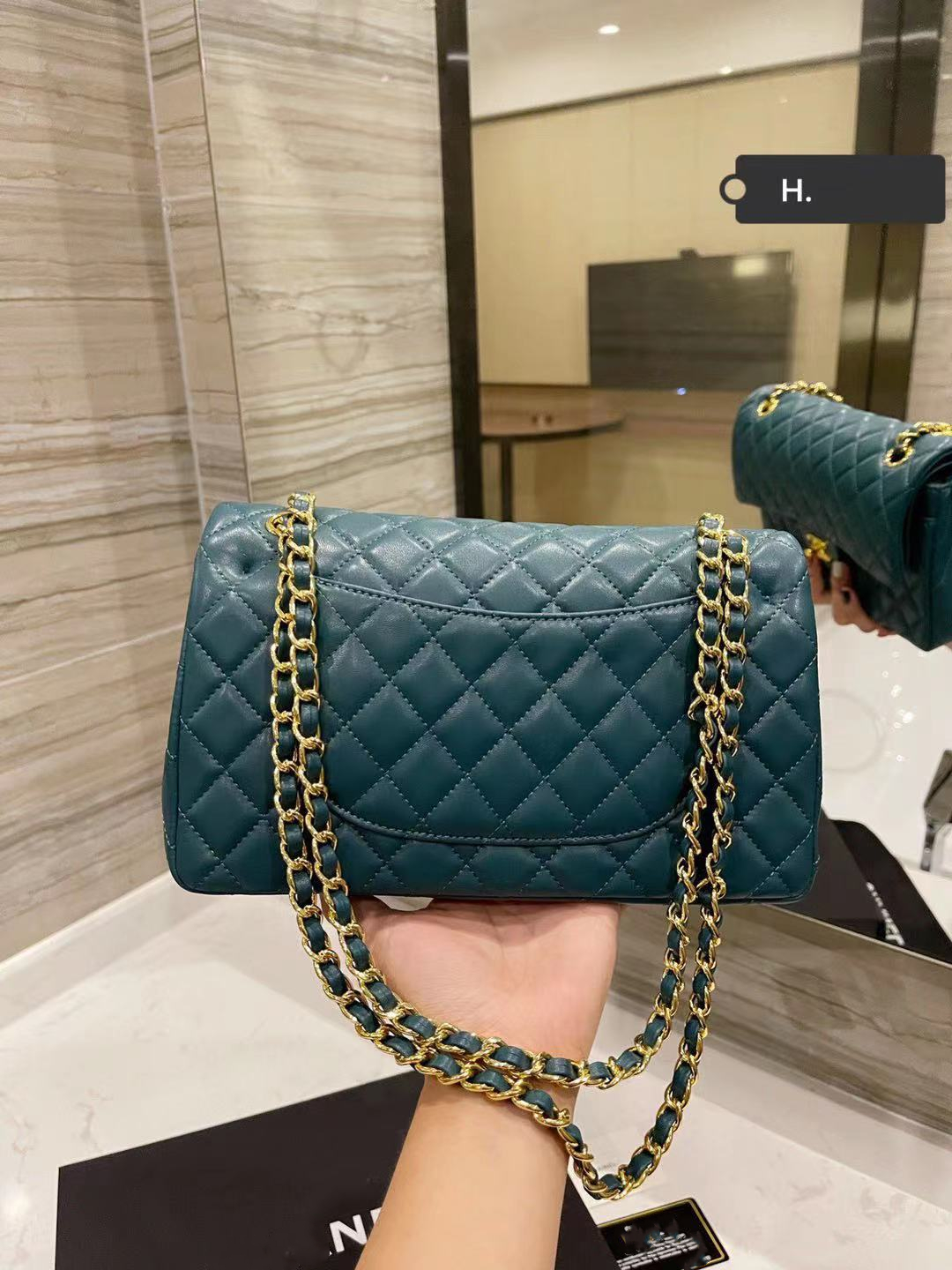 

luxury designers CC Channel Women Bags handbag fashion messenger shoulder chain crossbody wallet tote designer bag high quality Sheepskin 5 colors 25cm YLRE, Customized