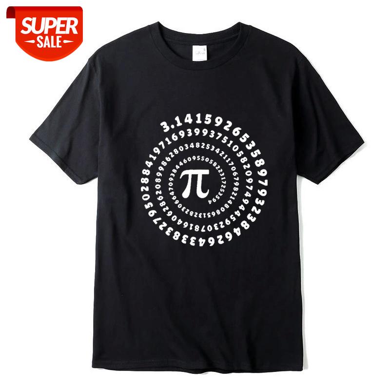 

Men's T-shirt 100% cotton short sleeve Mathematical geometry printed men Tshirt o-neck street style cool funny loose T-shirt #hD6P, White;black