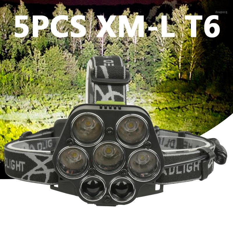 

Litwod z40 Powerful 30000LM 5*T6 Torch Lantern Head light Led Head Lamp For hunting Fishing Headlamp rechargeable1