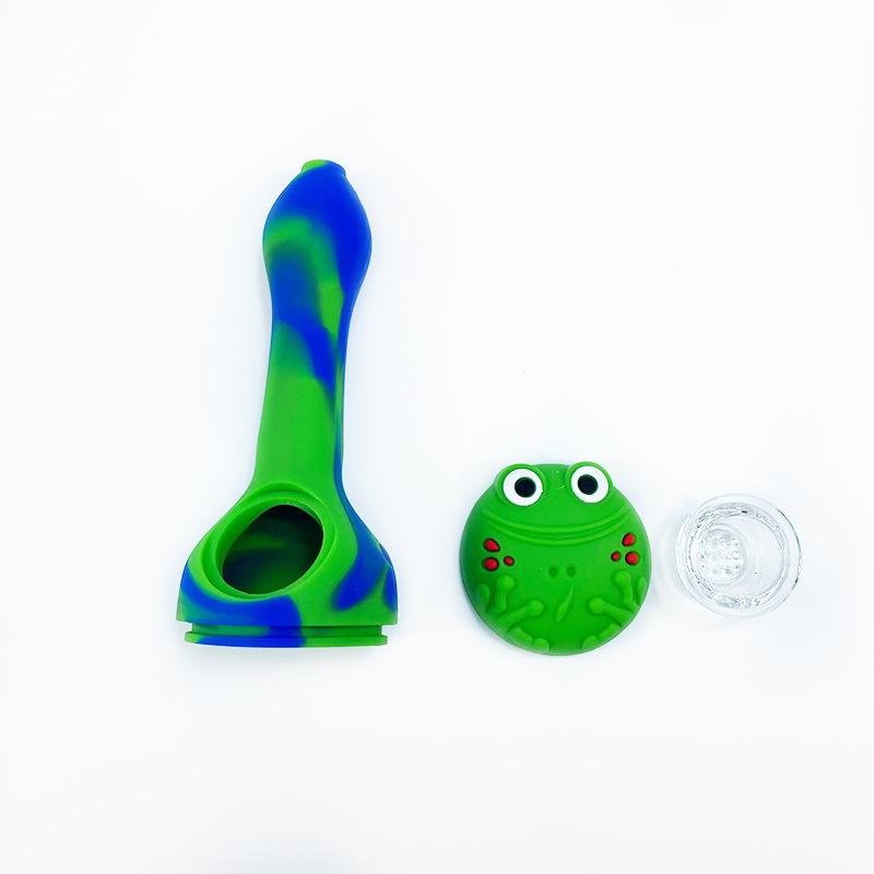 

Silicone pipes V for Vendetta Anonymous Guy Fawkes glass tobacco Hand spoon Pipe