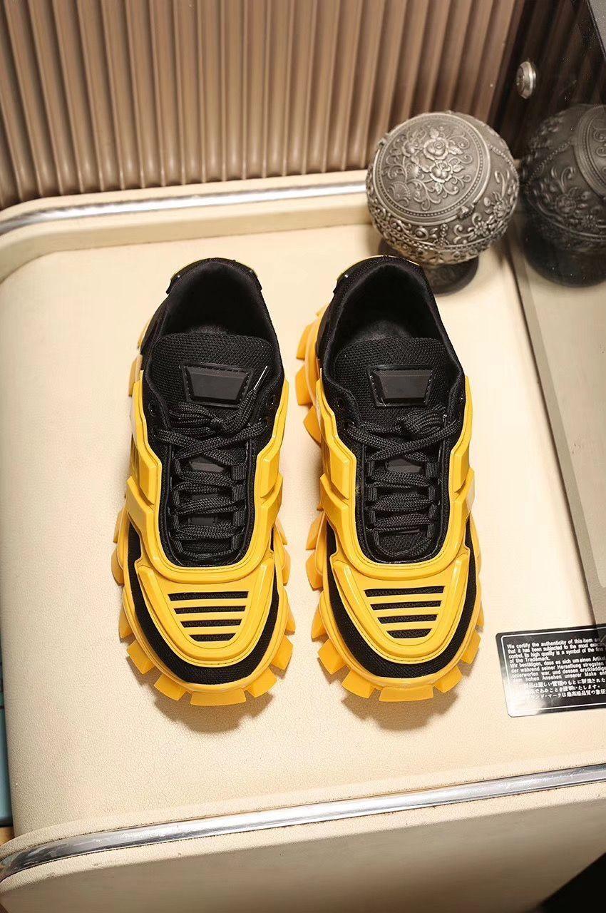 

21SS Mens Sneaker Cloudbust Thunder Technical Fabric Sneakers for men women shoes kmj002 tdC PRA DA, Blue