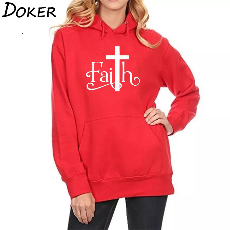 

2021 Autumn New Faith Letters Print Women Casual Pocket Sweatshirts Plus Veet Warm Oversized Kawaii Pullover Hoodies Xver, Yellow
