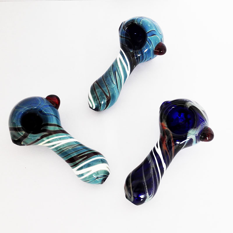 

Wholesale Cheap 30g Glass Hand Pipes 3Inch Tobacco Pipe For Smoking Spoon Pipes