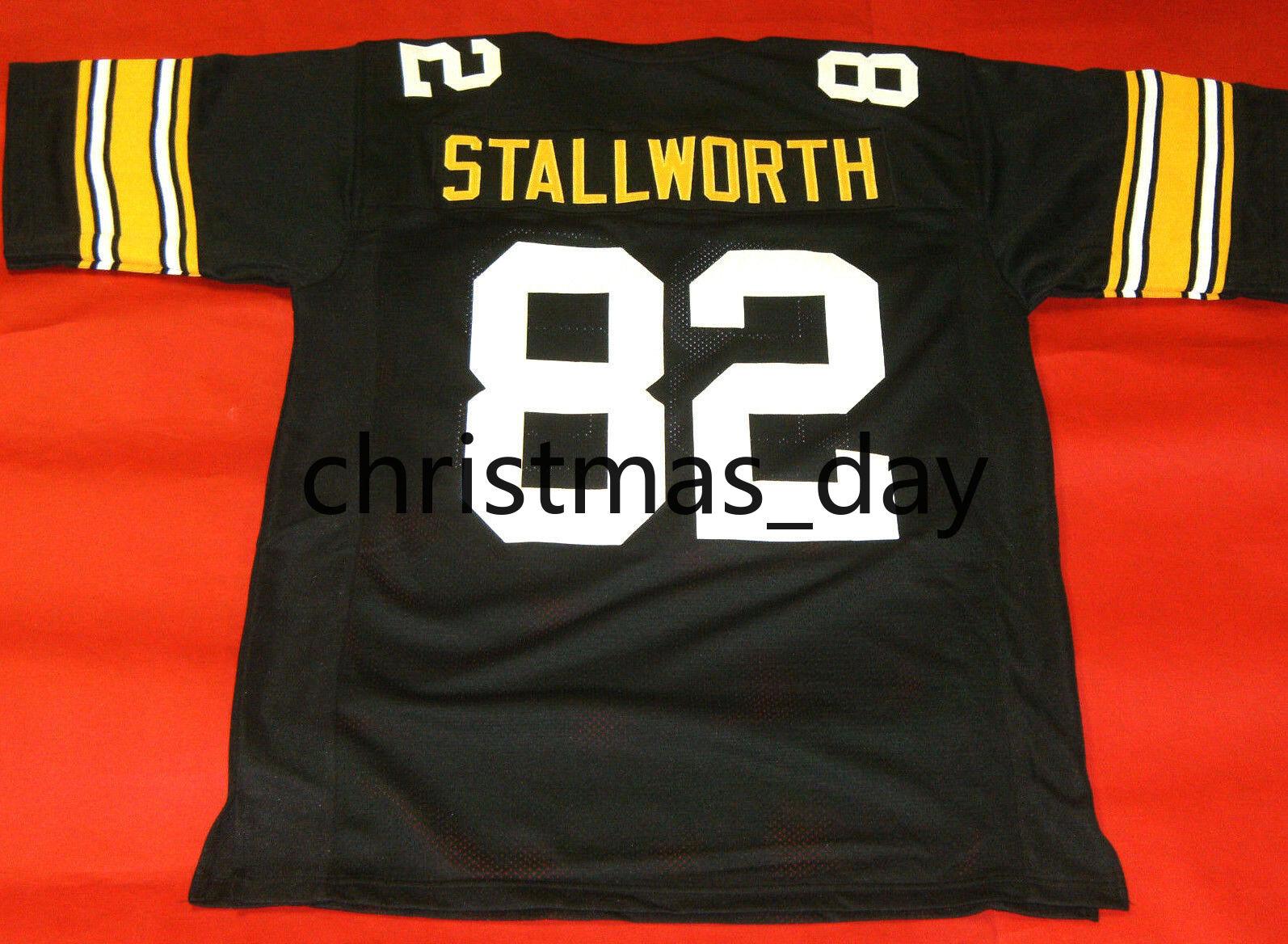 

Cheap custom JOHN STALLWORTH football jersey Customized Any name number Stitched Jersey XS-5XL, Black;blue