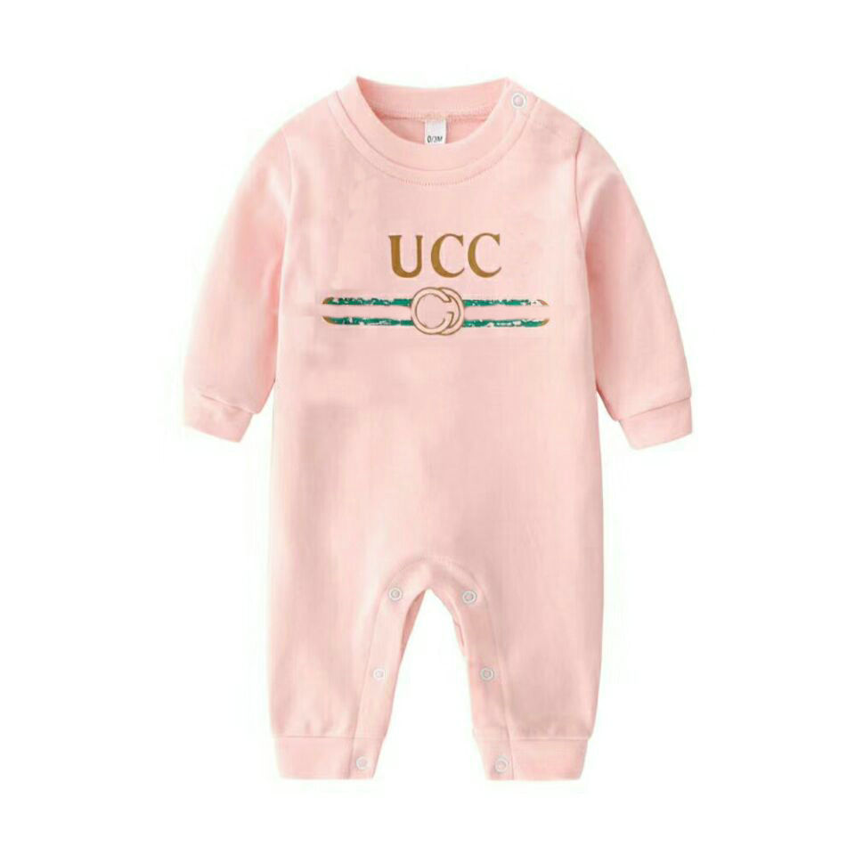 

Ins Baby Rompers Designer Infant Boy Jumpsuits Long Sleeve Newborn Girls Bodysuits Designer Toddler Clothes cotton Baby Clothing g02, Blue