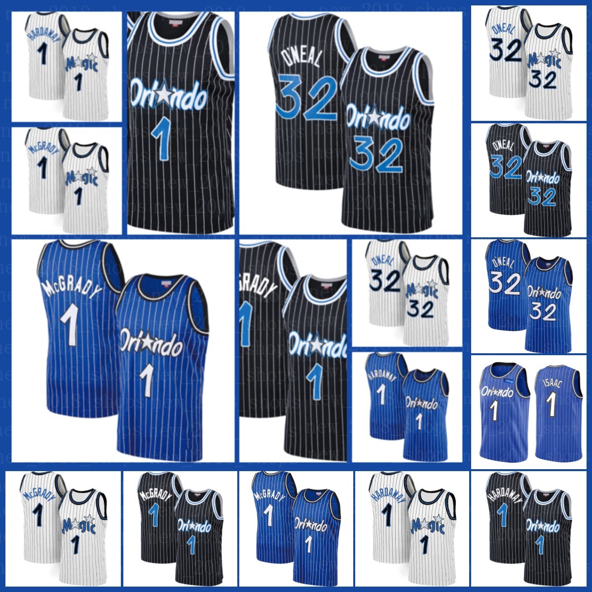 

Los Angeles Lakers Jersey LeBron 23 James Alex 4 Caruso Anthony 3 Davis Orlando Magic Jersey Shaquille 32 O'Neal Men, Black;red