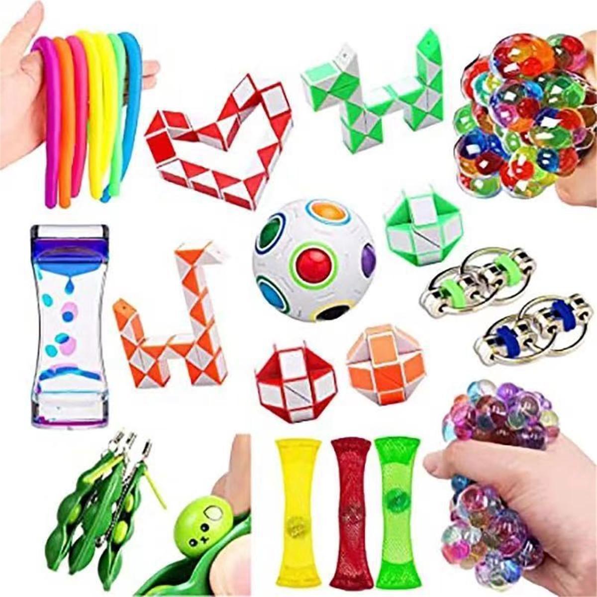 

Fast Ship Sensory Toys Set, Relieves Stress and Anxiety Fidget Toy for Children Adults, Special Toys Assortment for Birthday Party Favors