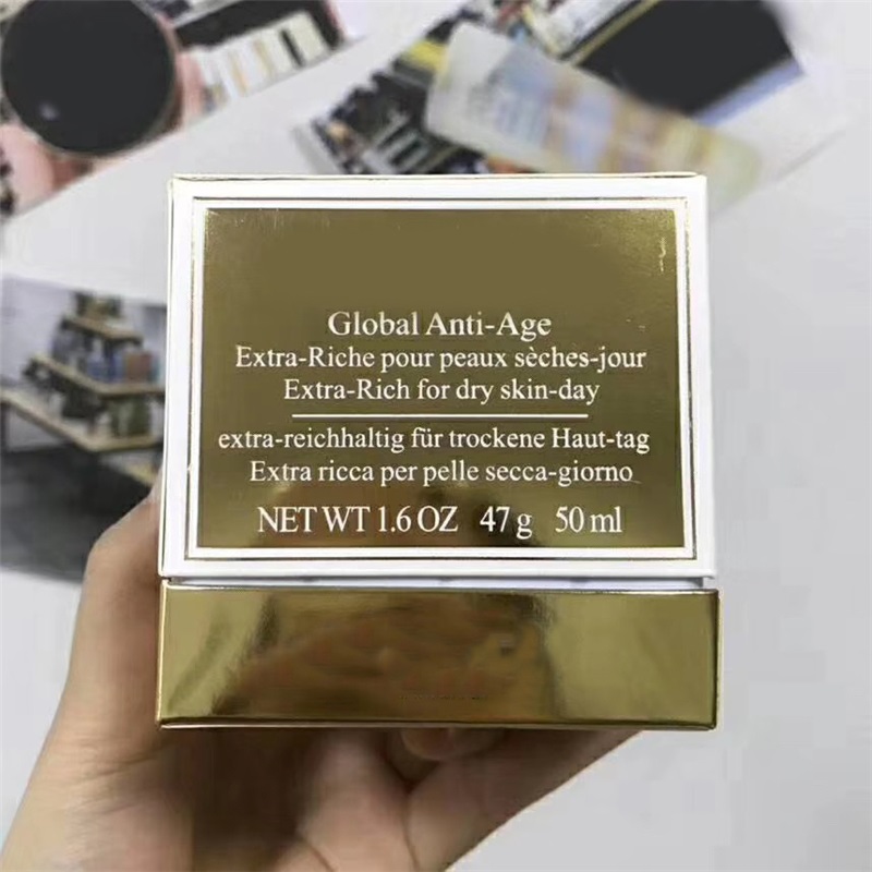 

Famous face cream Global for dry skin-day 50ml skin care day cream Moisturizing cream, White