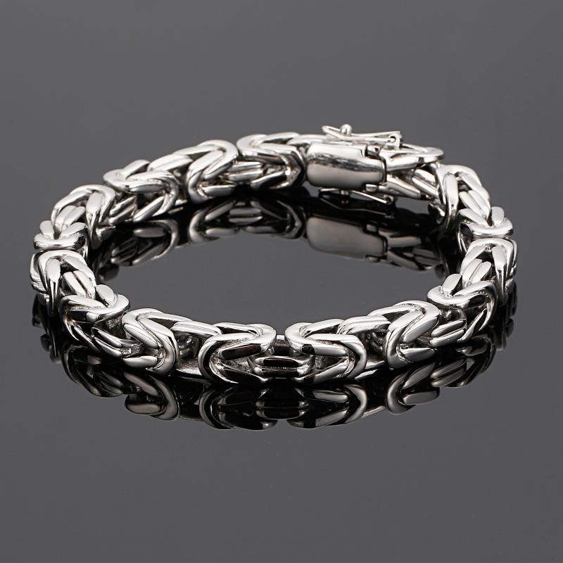 

Charm Bracelets Petspeak Double Layer Braided Chain High Quality Polished Bangles For Men Stainless Steel Male Jewelry, Golden;silver