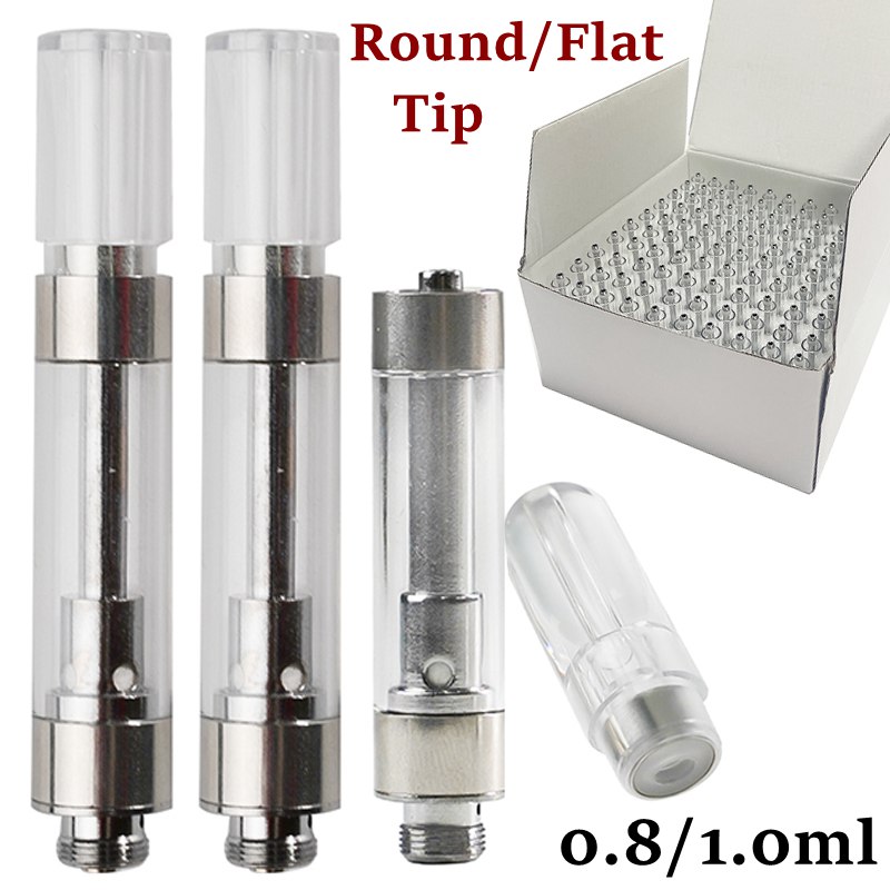

Dank Vapes G5 M6T Vape Pen Cartridges 0.8ml 1ml Ceramic Coil Atomizers 510 Thread Carts Thick Oil Tank Wax Vaporizer Atomizer E Cigarettes Empty