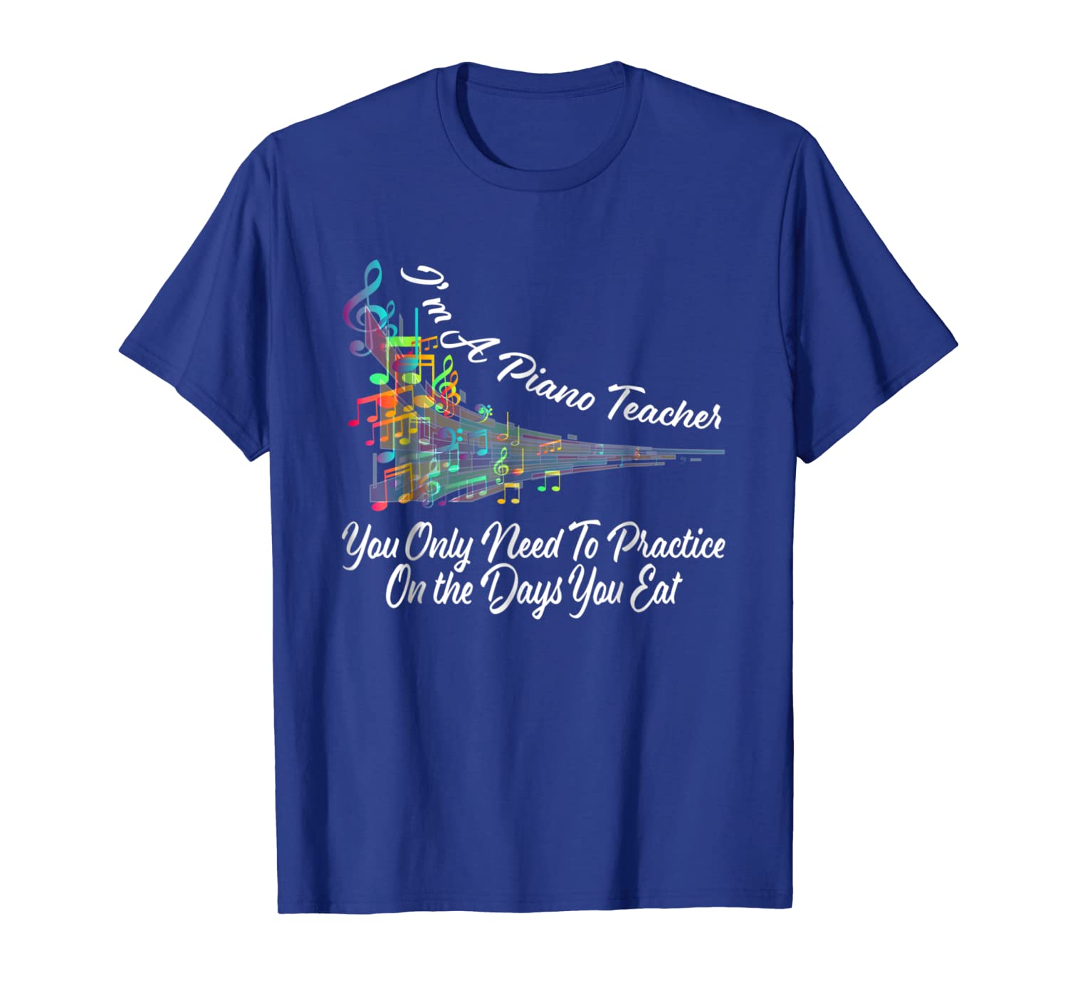 

piano teacher shirt music teacher student piano gift, White;black
