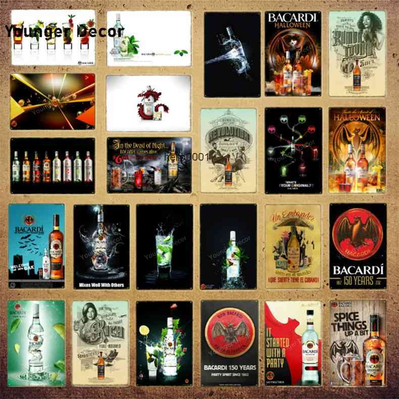 

Halloween Beer Poster Metal Tin Signs Vintage Iron Painting Wall Sticker Art Kraft Bar Pub Cafe Home Decor YI-183