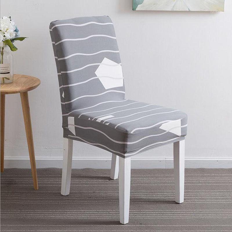 

Dining Chair Cover One Piece Universal Stretch Covers Restaurant Computer Slipcovers Household Seat Back