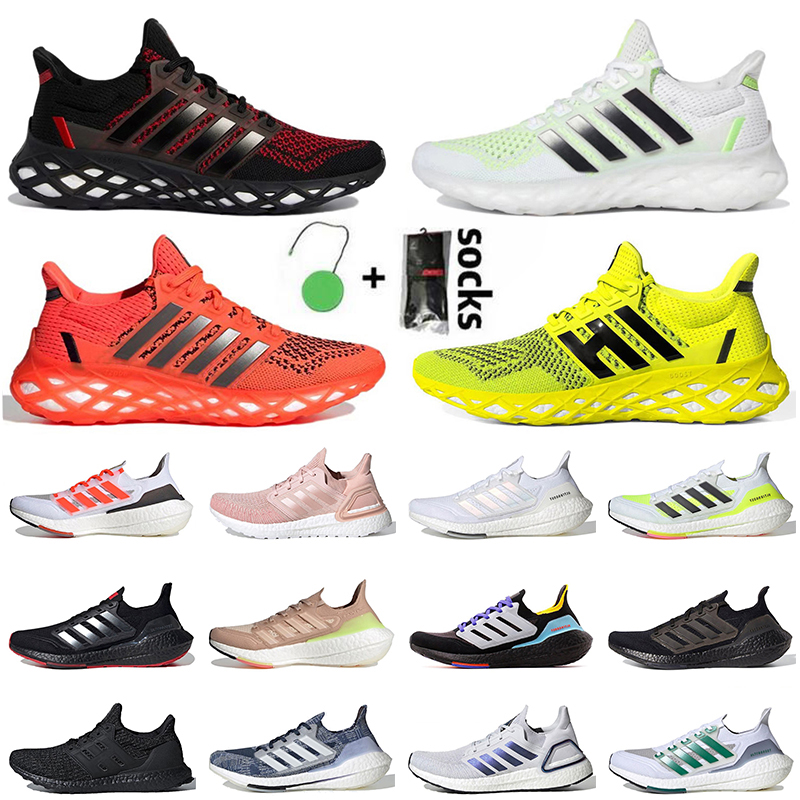 

2022 Fashion Ultraboost DNA Web Mens Running Shoes Ultra 6.0 Triple Black White Sub Green Navy Blue Men Women Sashiko Tennis Sneakers Trainers With Socks, A22 36-45