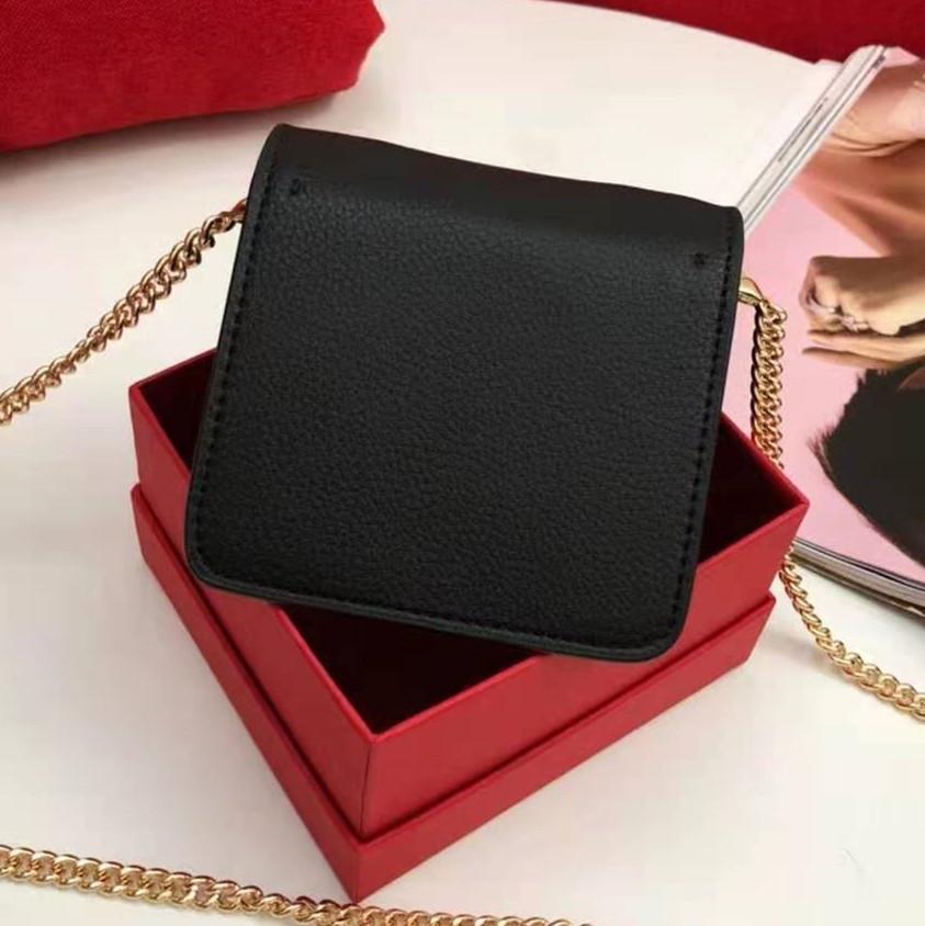 

Crossbody Bag Luxurys Designers Bags Flap Coincar backpack keys Lipstick Vsling Magnetic buckle adjusting chain mini cute Orange black Colors With Gift Box