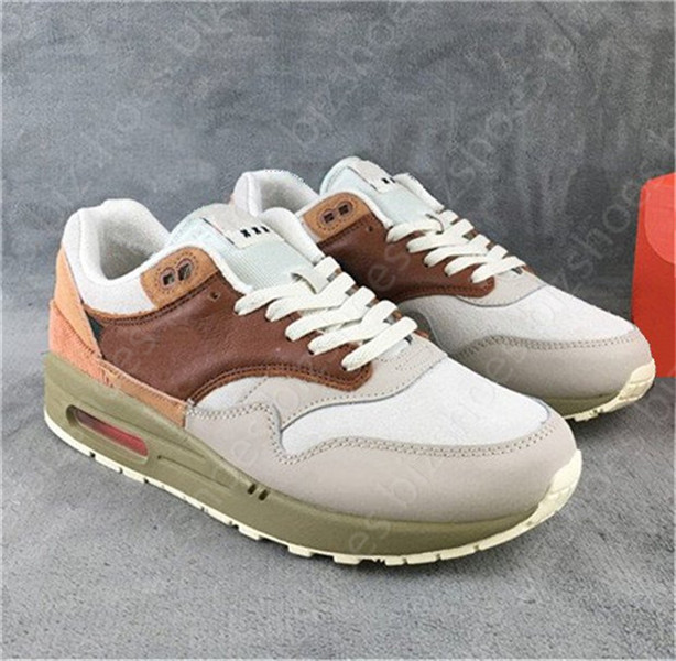 

Amsterdam 1 City Pack Sports Sneakers 87 Marathon Women Shoes Trainers Khaki Peach Man Outdoor Athletic Running Walking Shoes