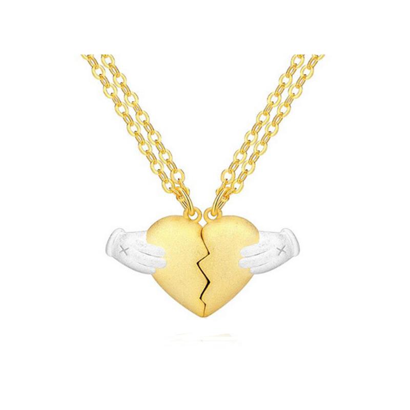 

Chains Couple Choice Complete Me Magnetic You For Necklace Gifts Valentine's Day Necklaces & Pendants, Silver