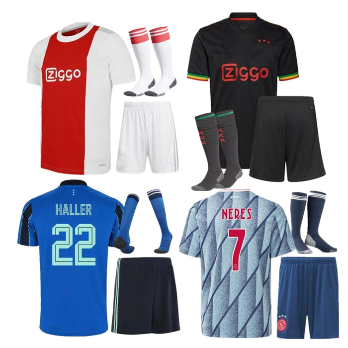 

Bob Marley Soccer Jerseys áLVAREZ TADIC CRUYFF BERGHUIS TAGLIAFICO football shirt KLAASSEN HALLER NERES 2021 2022 ANTONY kids kit uniforms third black XL, 21/22 home +patch